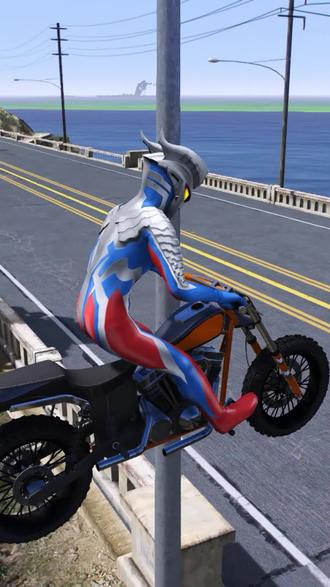 小孩子的奥特曼摩托车(小时候看的奥特曼骑摩托)