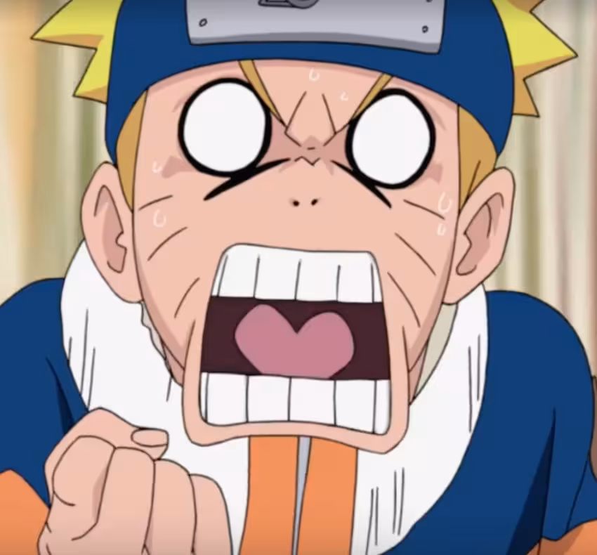 火影忍者笑脸图片(火影忍者脸上的图案)