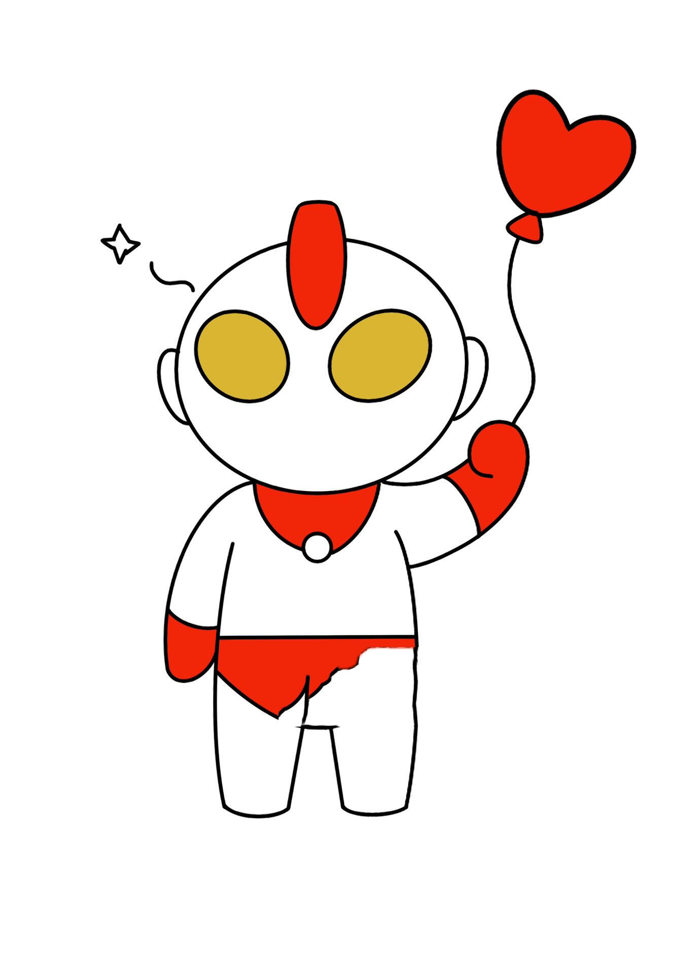 儿童奥特曼的图画(儿童奥特曼画画大全简单漂亮)