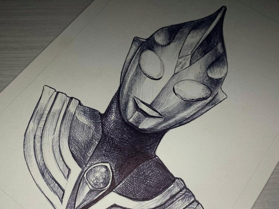 迪加奥特曼图片画(迪加奥特曼图片 帅气 头像)