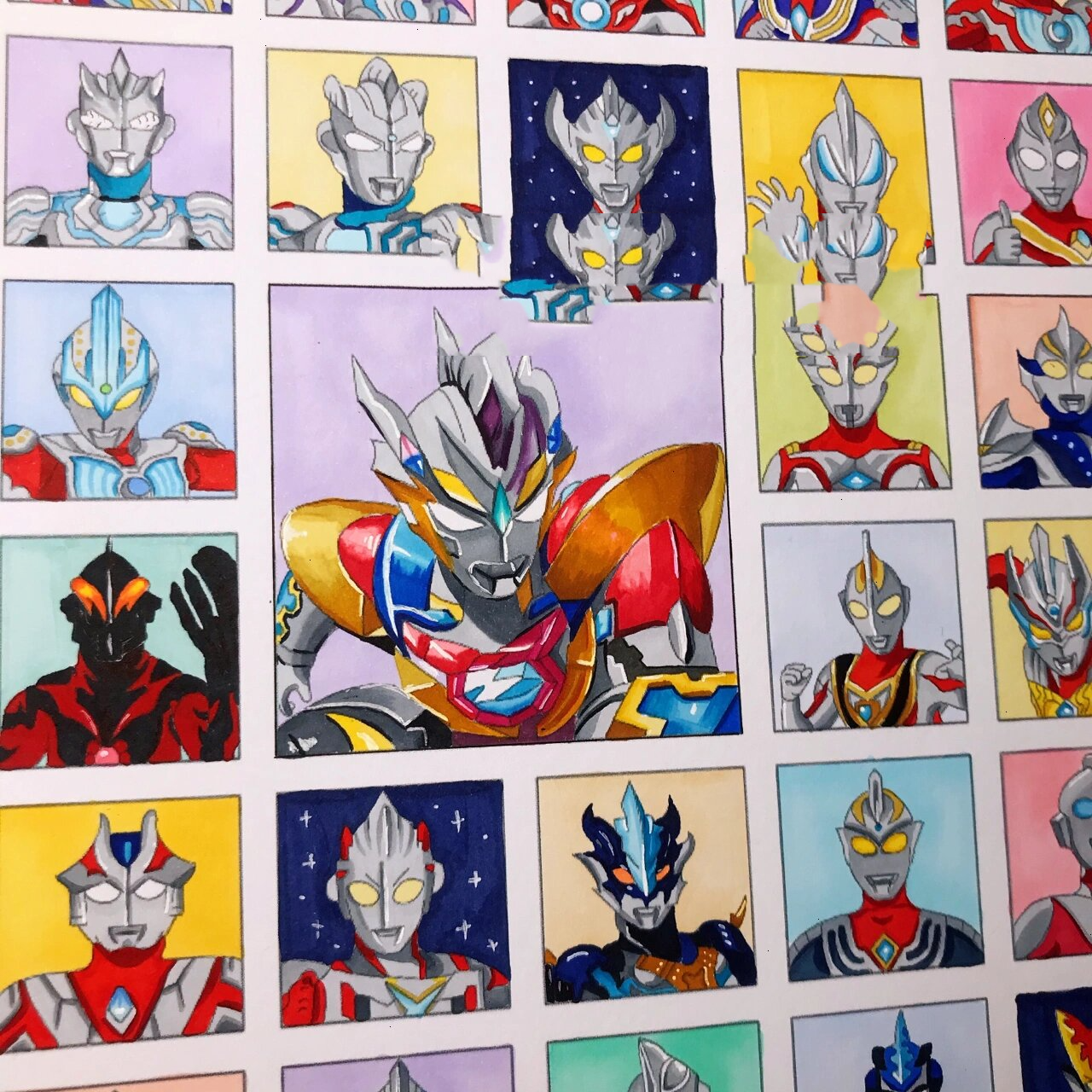 所有大奥特曼怎么画(所有大奥特曼怎么画简笔画)